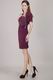 Dark Purple Dress to Wear For Mother Of The Bride